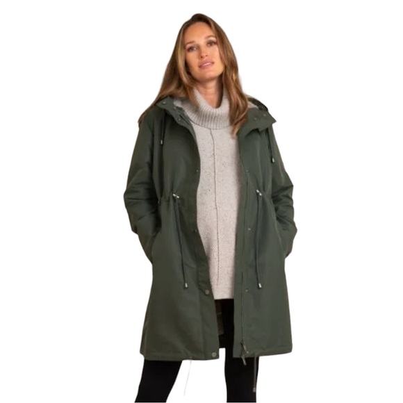 RooCoat Babywearing & Maternity Coat - Reversible Design For Front & Back Carrying